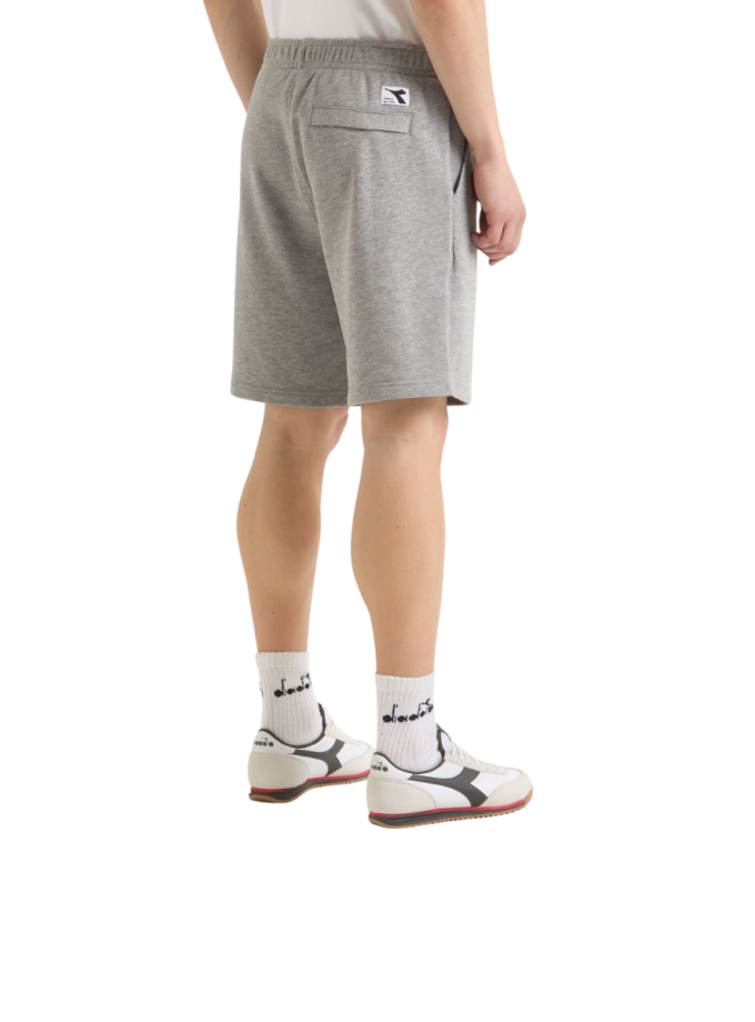 BERMUDA ATHL. LOGO GRIGIO GRATTACIELO MELANGE