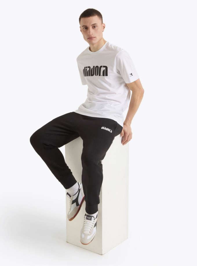 PANTS ATHL. LOGO NERO