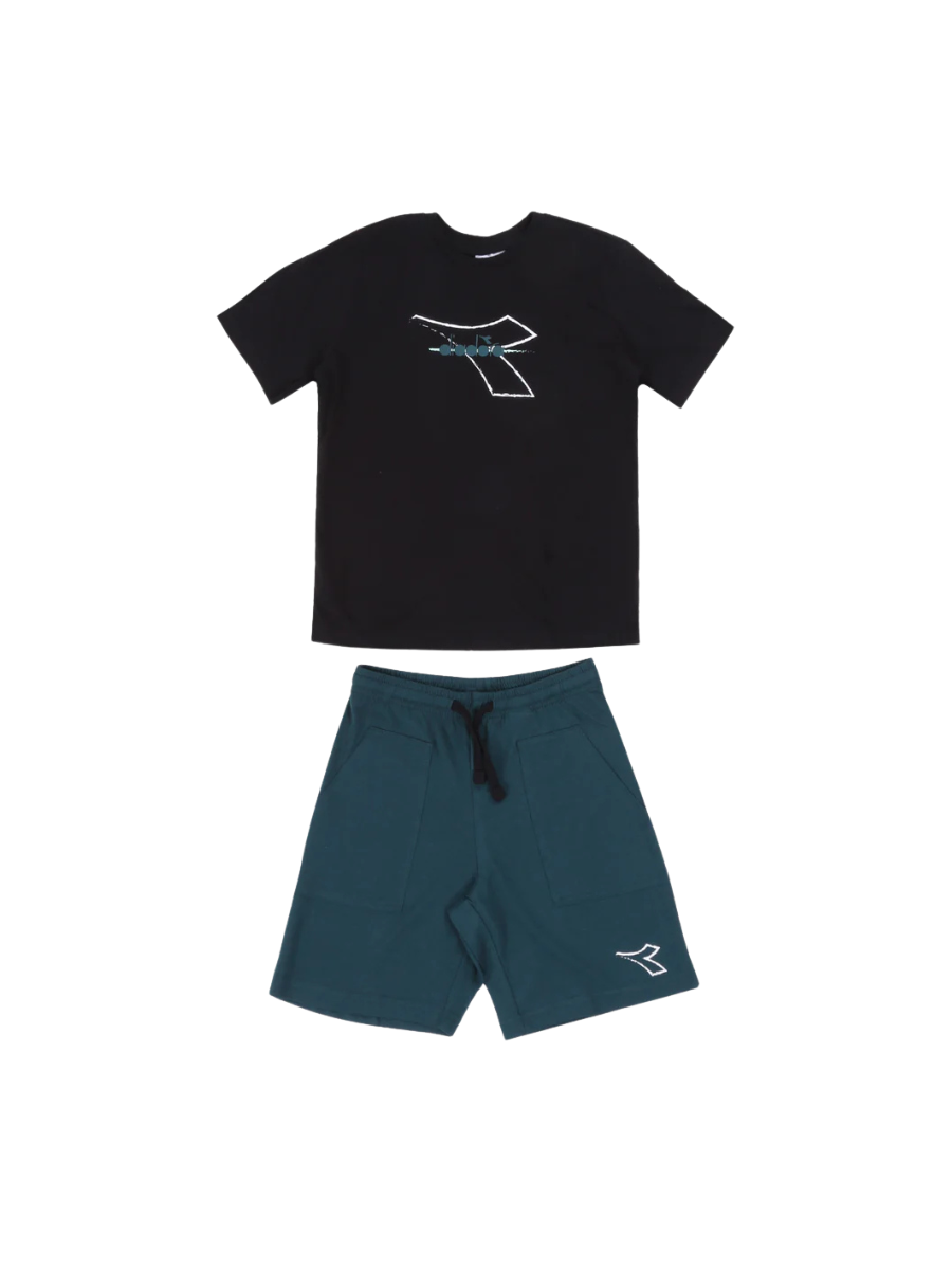 JB. SET ESSENTIAL SPORTS SS NERO