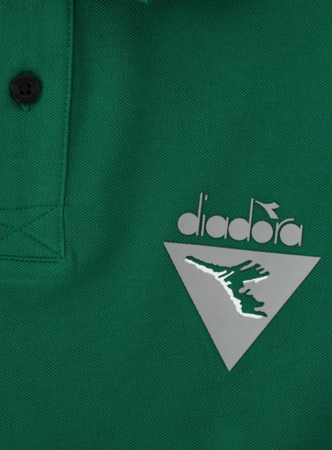 POLO SS ESS. SPORTS. VERDE GIACCA