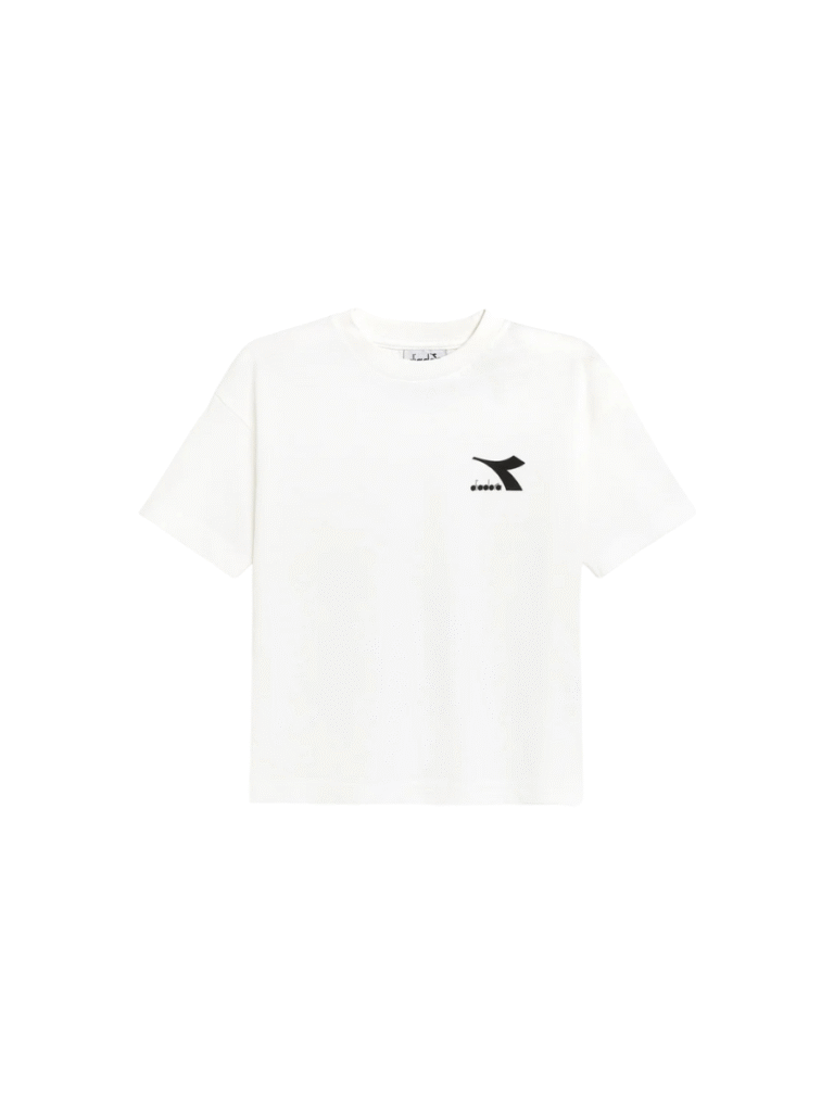 JU.T-SHIRT SS SL BIANCO OTTICO