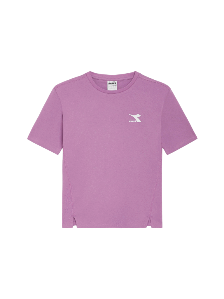 L.T-SHIRT SS SLIT VIOLA GELSO