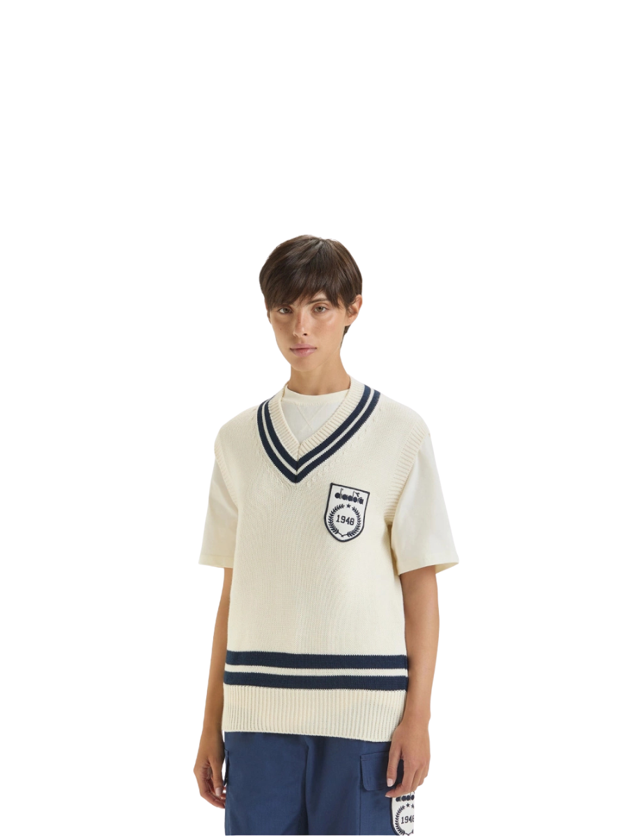 GILET LEGACY BIANCO BURRO - Figura 2