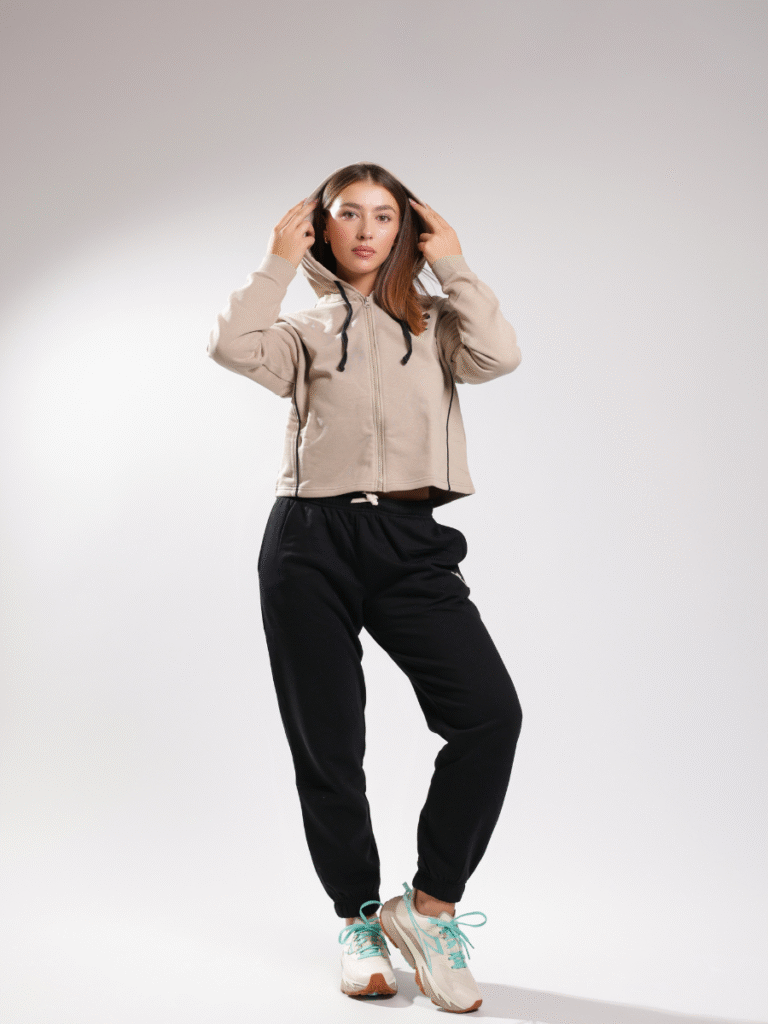 L. TRACKSUIT HOODIE FZ (BR) thumbnail 2