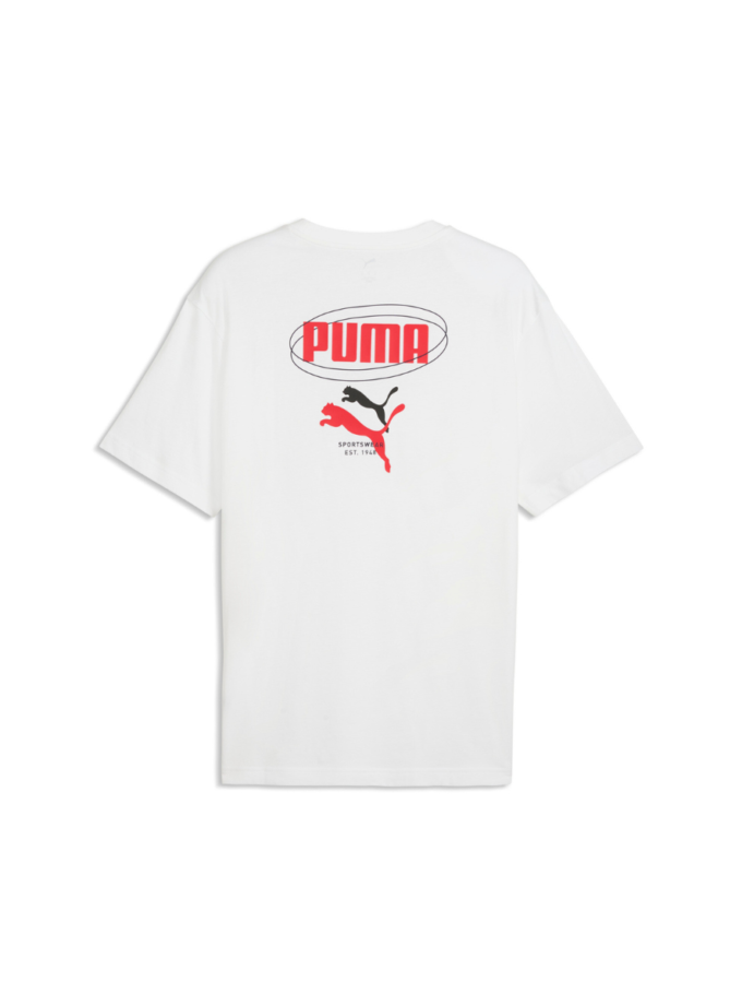 PUMA ESS LOGO LAB Relaxed Story 1 Tee