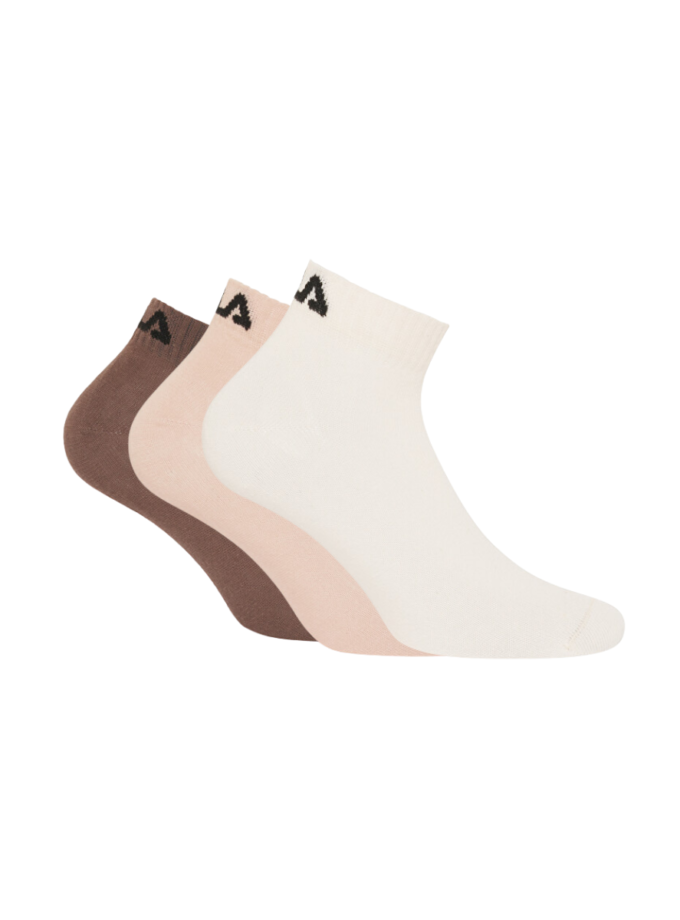 FILA QUARTER PLAIN SOCKS MOCHA MOUSSE