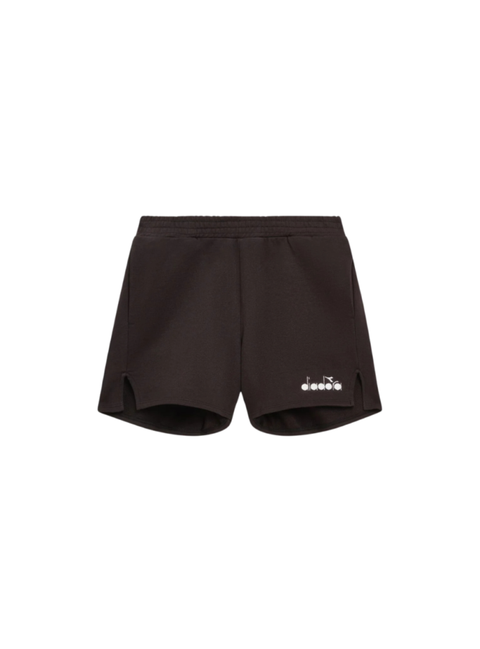 L. SHORTS LOGO NERO
