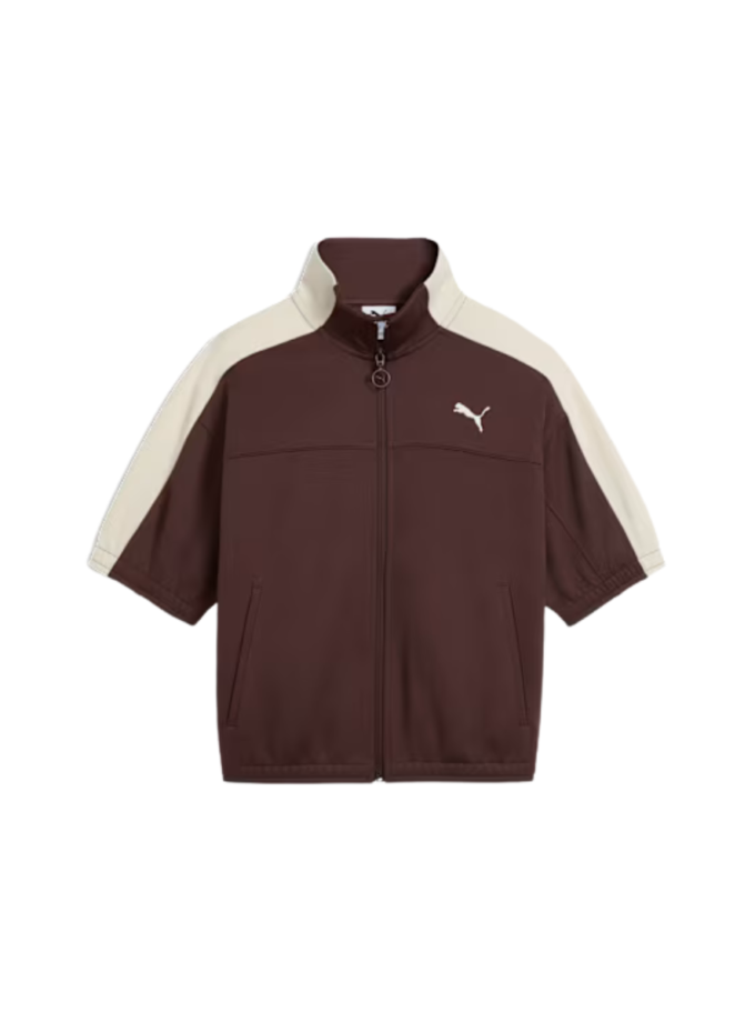 PUMA T7 Short Sleeve Jacket Full Zip