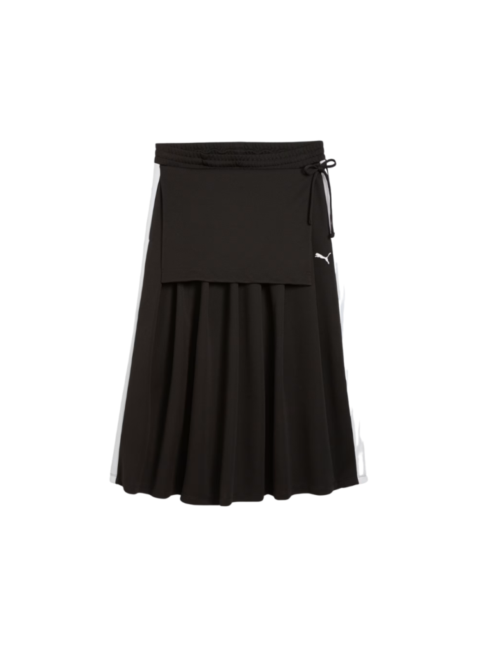 PUMA T7 Midi Pleated Skirt