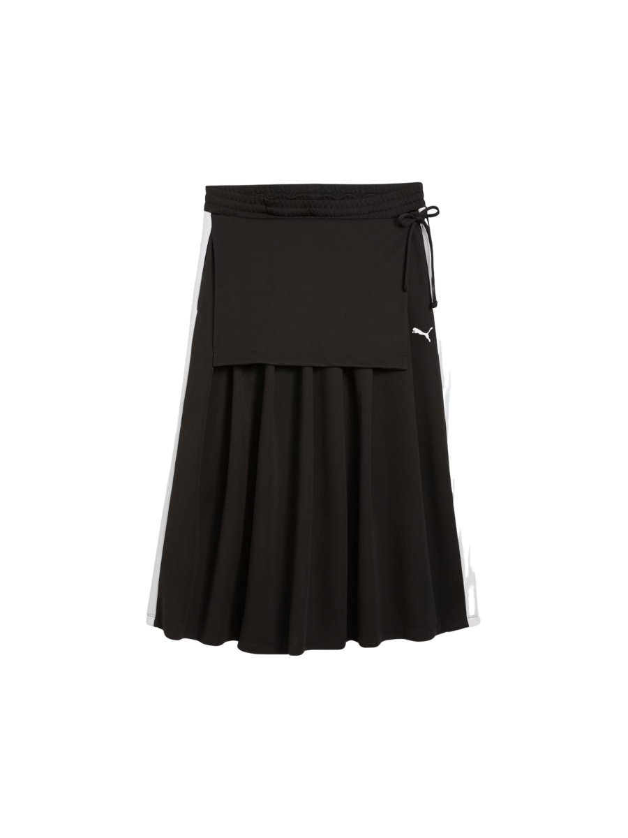 PUMA T7 Midi Pleated Skirt