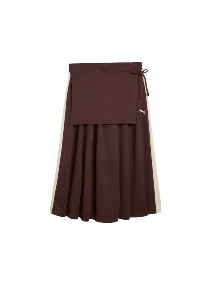 PUMA T7 Midi Pleated Skirt